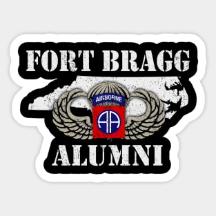 Ft Bragg Alumni US Army 82nd Airborne Division Paratrooper Sticker